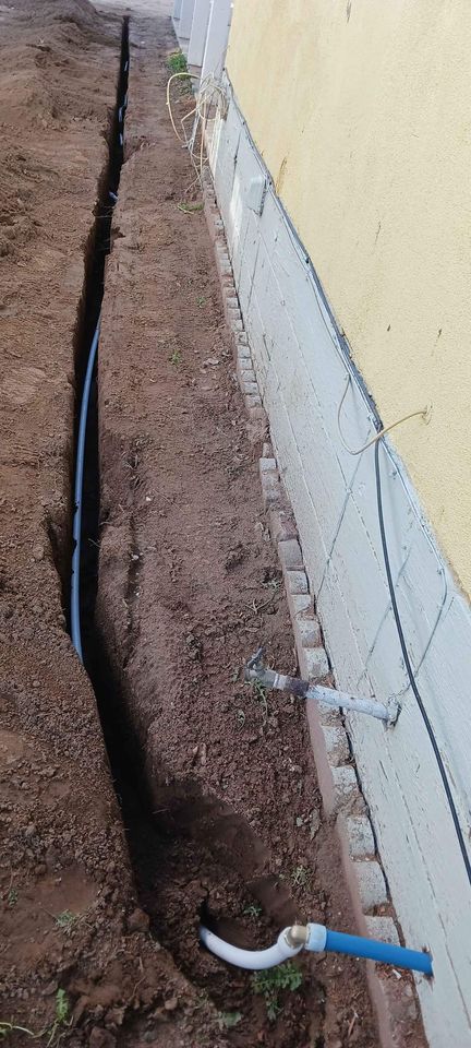 High Desert Trenching job site