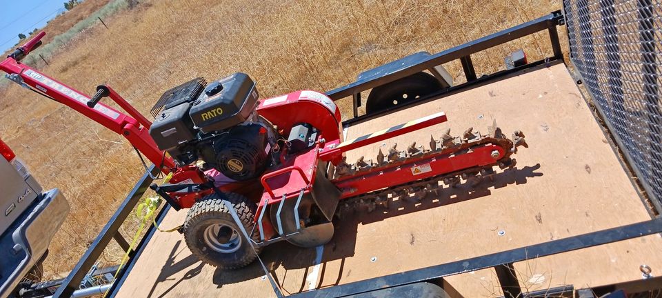 High Desert Trenching job site