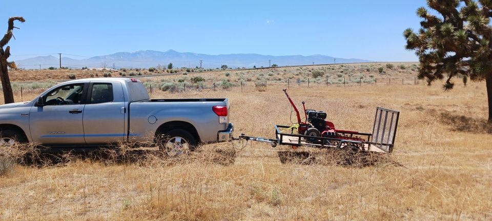 High Desert Trenching job site